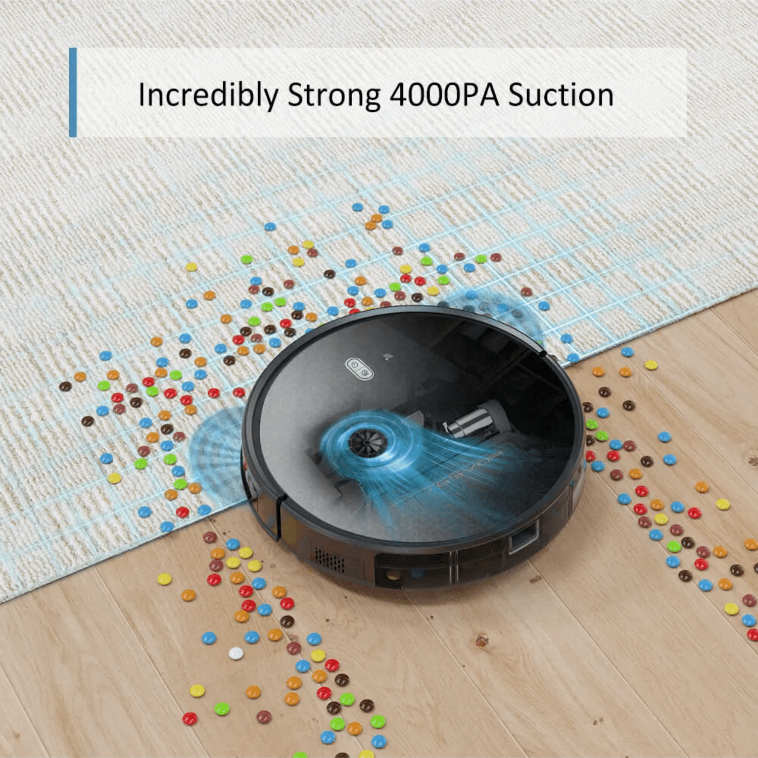 Strong Tesvor M1 Robot Vacuum 4000 Pa Tesvor Australia