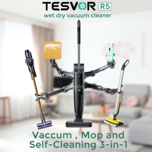 Tesvor R5 Wet-Dry Cordless Vacuum