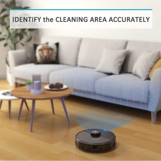 Tesvor S6 Robot Vacuum Identify Cleaning Area