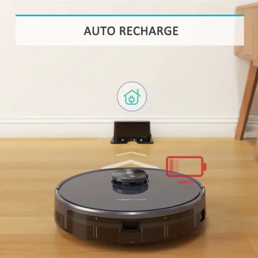 Tesvor S6 Robot Vacuum Auto Recharge