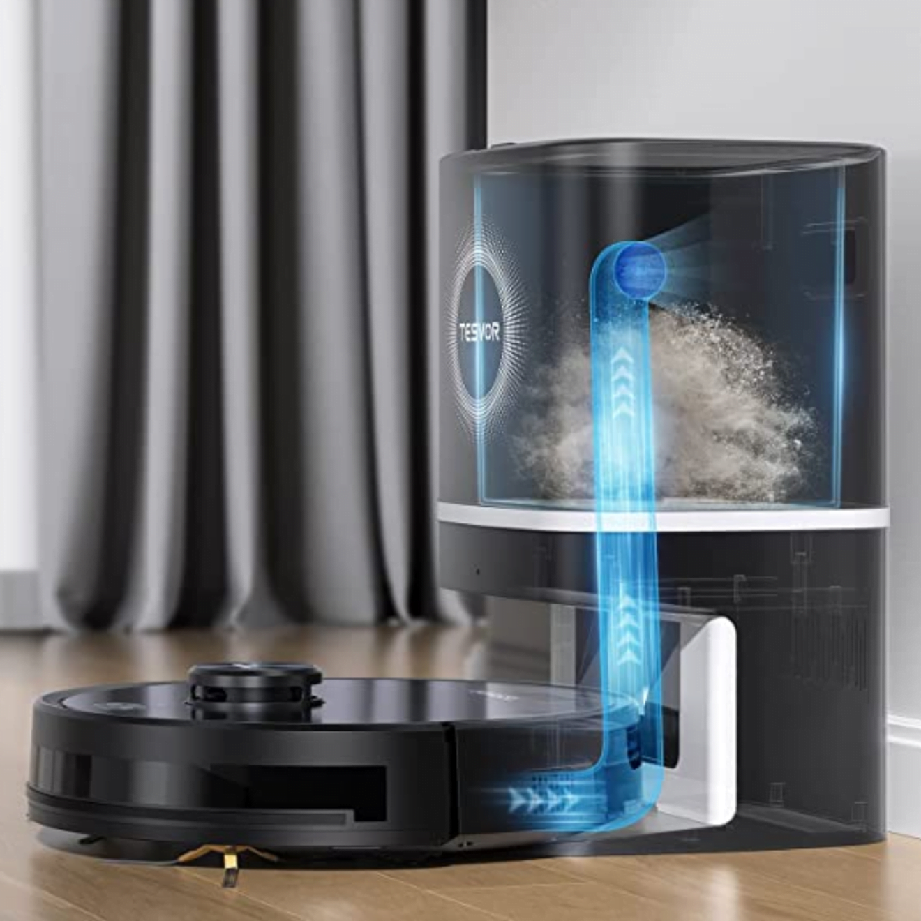 Brand New Tesvor Dust Collection Station Robot Vacuum AU