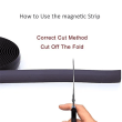 Tesvor Magnetic Strip Cutting Method Tesvor Magnetic Strip Cutting Method