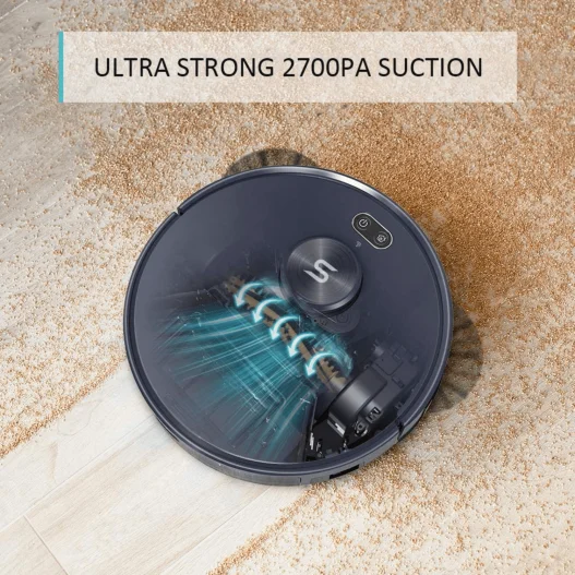 Tesvor S6+ Robot Vacuum Ultra Strong Power Suction